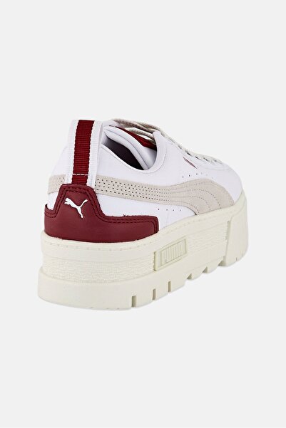 Puma حذاء Mayze Lth نسائي برباط للخارج، أبيض