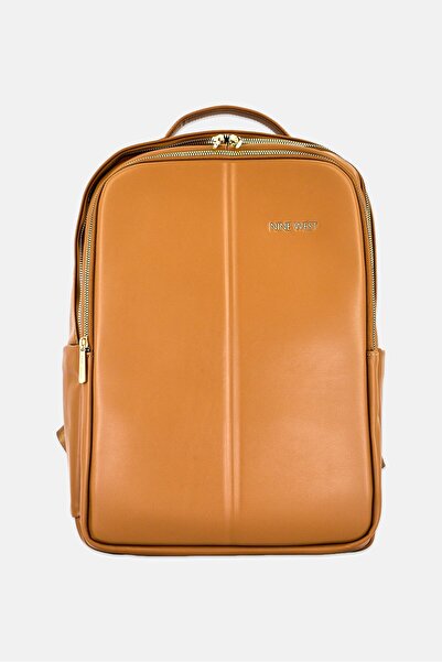 Nine West Women Brand Logo Backpack, Brown