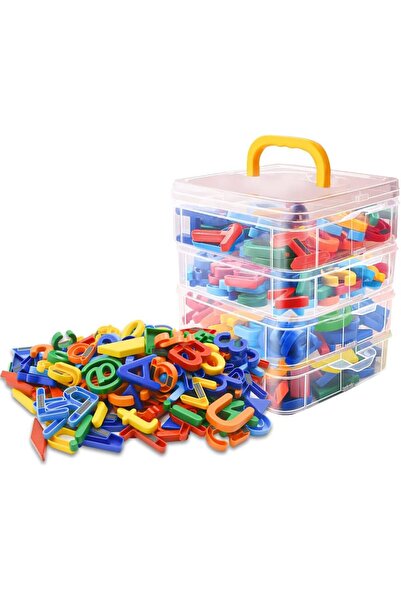 Arabest Magnetic Letters and Numbers Kit for Toddlers,147 Pieces ABC Learning...