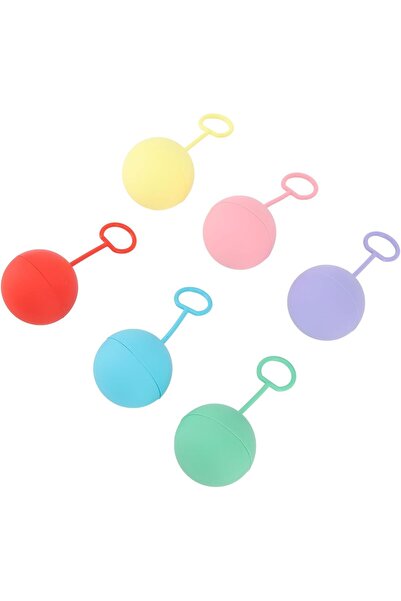 Arabest Silicone Reusable Water Splash Ball with Carrying Ring for Beach and ...