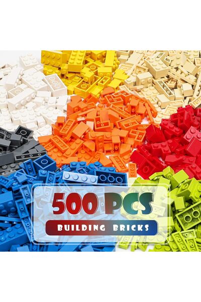 Arabest Classic Building Blocks Set,500 Pieces,STEM Educational Toy for Kids ...