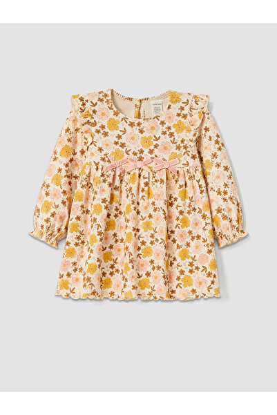 LC Waikiki Quality Pieces from Çelebi Store Ruffle Floral Baby Girl Dress