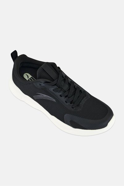 Anta Men Cross Lace Up Training Shoes, Black