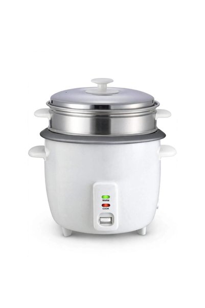 Tradeo Automatic Electric Drum Rice Cooker with Vegetable Steamer & Non-Stick...