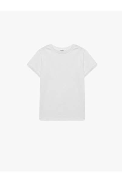 Koton Cotton Crew Neck Short Sleeve Basic T-Shirt