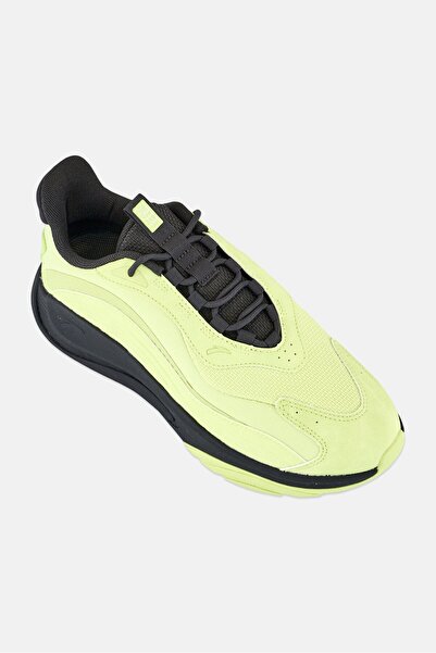 Anta Men Casual Lace Up Outdoor Shoes, Lime Green