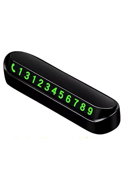 OEM Suport numar telefon auto, MACVI, afisaj retractabil, negru, 13x3.5x2.6cm...