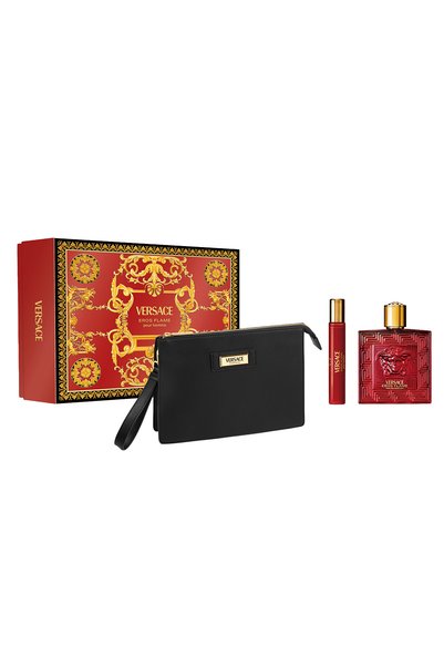 Versace Eros Flame EDP 100 ml Parfüm + Seyahat Boy 10 ml + Çanta Erkek Parfüm...