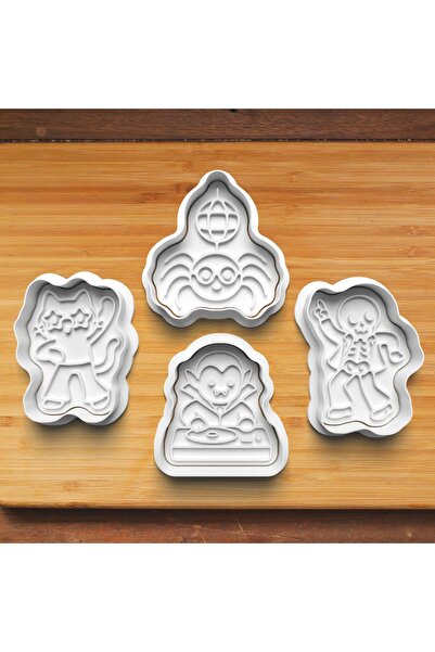 Hobist Halloween Party Night 2027 Set Cookie and Candy Dough Mold