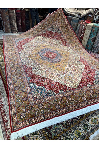 RD RAMAZAN DAĞ EL HALI SANATI El Dokuma Duruder Hereke Halısı Birinci Sınıf K...