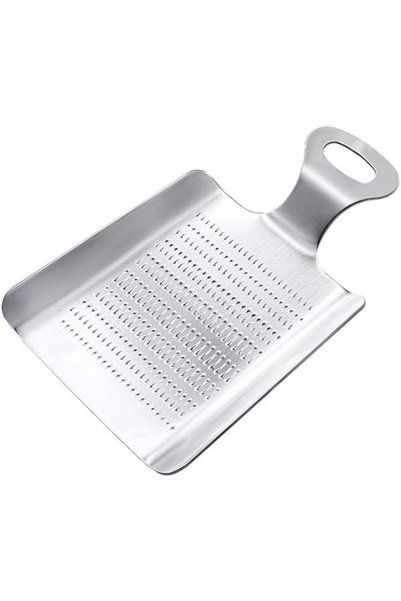 ILSA Stainless Steel Nutmeg & Ginger Grater – 11×7 cm Compact Spice Grater | ...