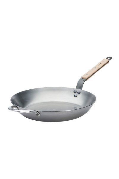 De Buyer Frying pan, steel, 32cm, "Mineral B Bois" -