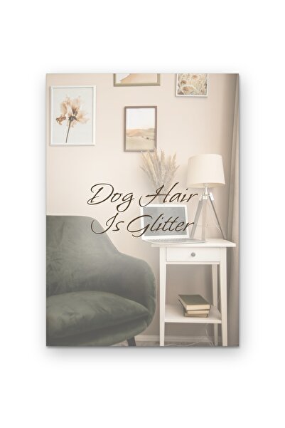 OEM Poster Carton 250g A4, Parul de caine este sclipici, Decor perete