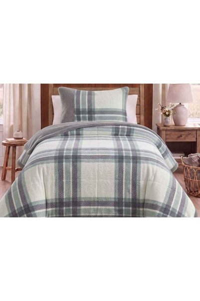 Merinos Set pătură Loft 2 piese Anna Mint