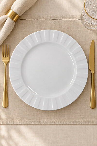 Heda Porselen Emerald 25 cm 2-Piece Serving Plate Set