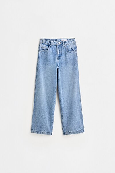 LEFTIES Işıltılı geniş paça jean