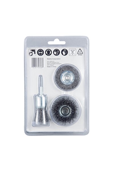 OEM Perii circulare, pentru slefuire inox / metale, cu tija, Makita D-66070, ...