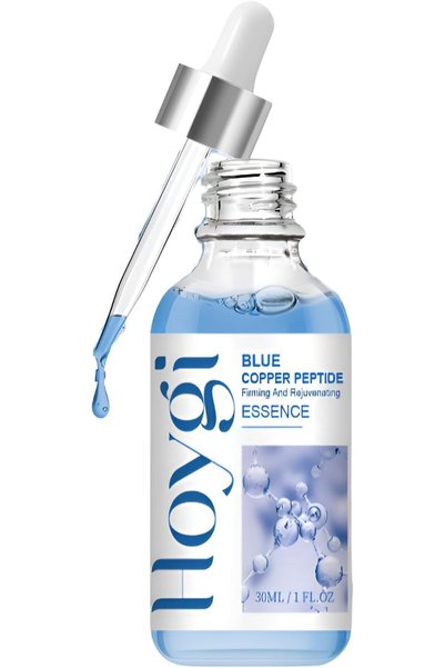 Hoygi [Ellniges]【Hydrating Firming Serum】Blue Copper Peptide Complex for Youthful Glow, Deeply Nourishes Dry Skin, Reduces Fine Lines & Improves Texture, 30ml Dermatologist-Tested Face Care