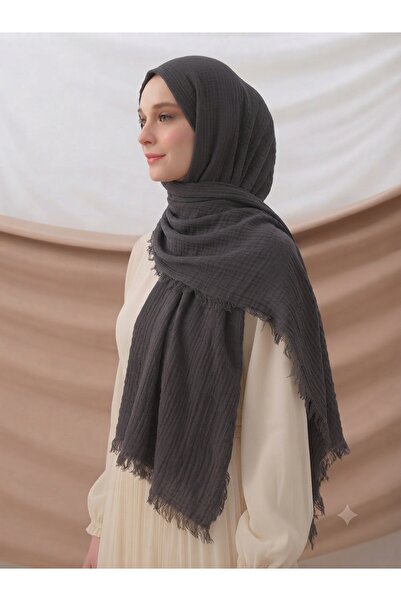 Nazellaa Poloist Bürümcük Shawl Dark Kostengi Color