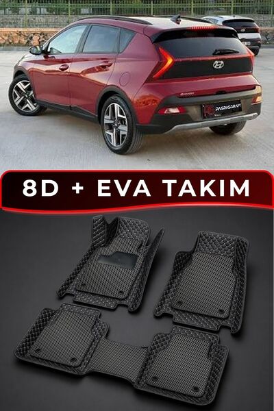 PASPASGRAFT Hyundai Bayon Araca Özel 8D Deri Tam Kaplama + Premium Hücreli EV...