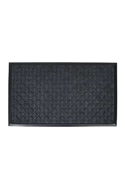 OEM Интериорен килим от каучук RT06, 40 x 70 см, полипропилен, сив, правоъгълен