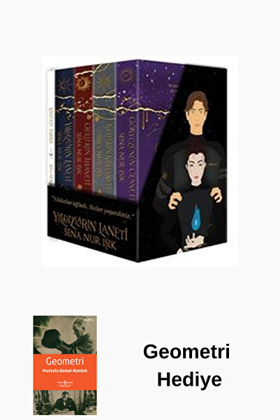 İndigo Kitap Yıldızların Laneti Serisi Seti - 5 Kitap Takım ... + Geometri
