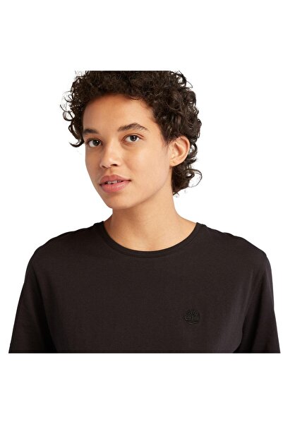 Timberland SHORT-SLEEVE Kadın Tişört TB0A6ATE0011 Siyah-XS