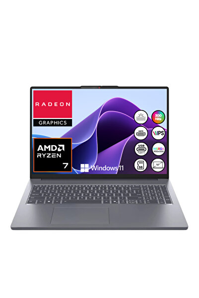 LENOVO Ideapad Slim 3 16ARP10 Ryzen 7 170 16GB RAM 512GB SSD 16" WUXGA IPS W1...