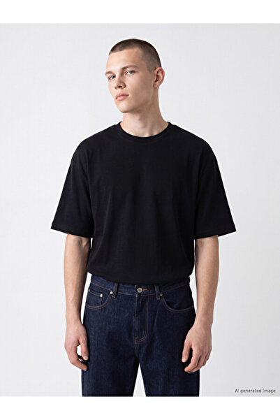LC Waikiki Boxy Fit Thick Fabric T-Shirt /05