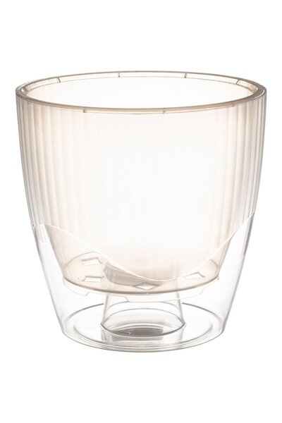 OEM Ghiveci + masca din plastic Critex, pentru orhidee, transparent, D 16.5 cm