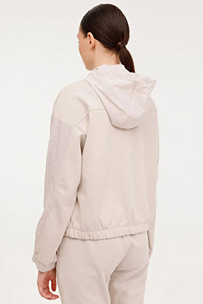 lumberjack Women's Sweatshirt 18Mabel 18Es120 Beige