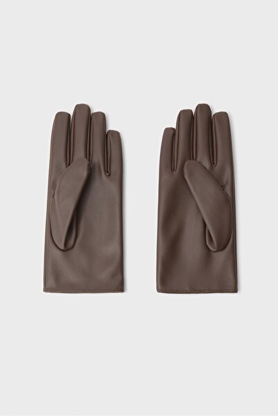 Stradivarius Suni deri basic eldiven