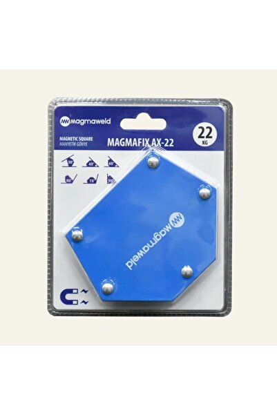 Magmafix AX-22 Mıknatıslı Manyetik Kaynak Gönyesi – 22 kg, 5 Açılı
