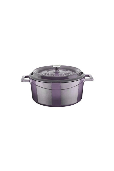 Lava Saucepan, cast iron, 20cm/2.82L, "Trendy", Purple -