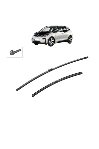 Bosch Σετ 2 υαλοκαθαριστήρων για BMW Σειρά i3 (I01) 2013-2017, για παρμπρίζ, ...