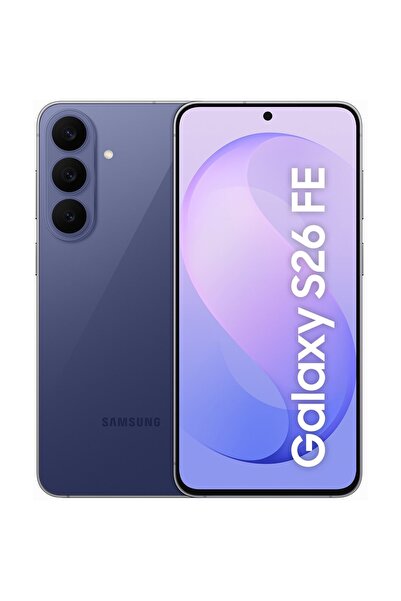 Samsung Κινητό τηλέφωνο Galaxy S26 FE, Διπλή SIM, 8GB RAM, 256GB, 5G, Μπλουμπέρι
