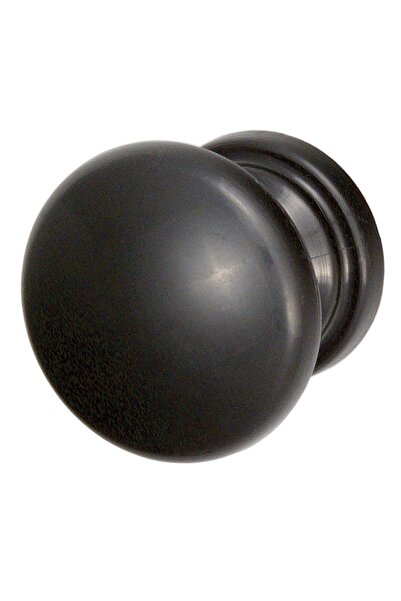 OEM Buton pentru mobila, plastic, negru, M 484.09.19, 32 x 27 mm