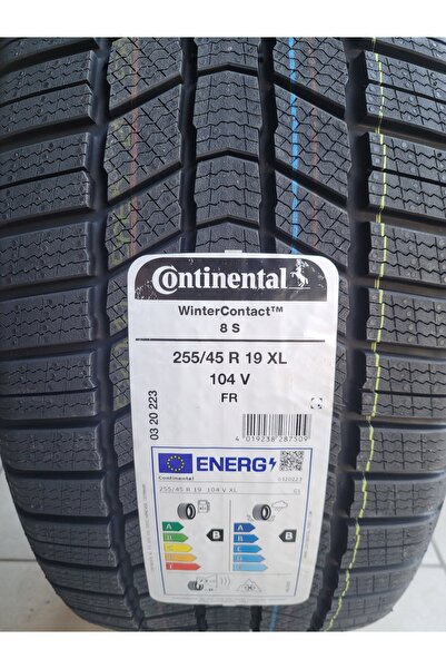 Continental 255/45R19 Winter Contact 8S 104V XL (EV) Set Olarak (4 ADET) 2026...