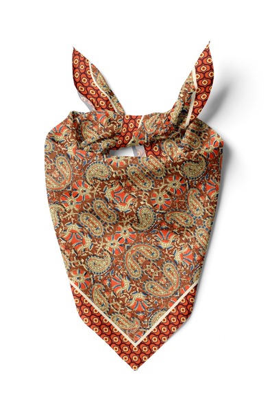618 CONCEPT 55X55 Terra Bandana Scarf