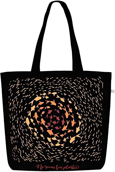 Eco Right Aesthetic Canvas Tote Bag for Women - Large, Reusable, Zippered Tot...