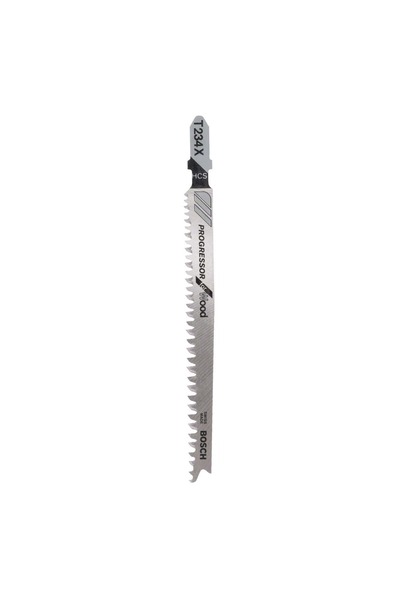 OEM Jigsaw blades, for wood, Bosch Progressor for Wood, T 234 X, set of 3 pieces