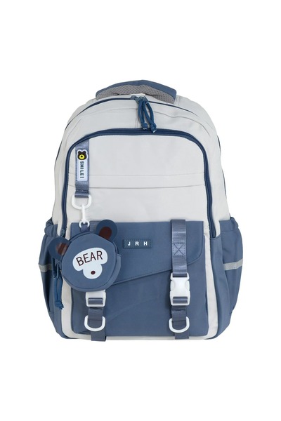 JRH Ghiozdan scoala Unisex, Ergonomic pentru copii, Rucsac clasele 3-9, Compa...
