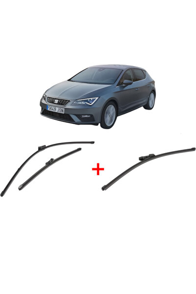 VALEO Комплект от 3 чистачки за SEAT LEON Хечбек Ван (5F1) 2017-2018, за пред...