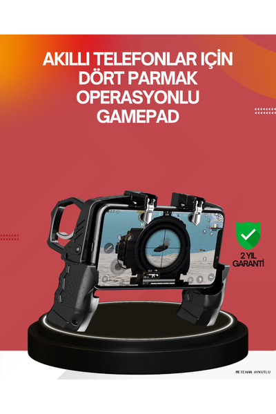 ZERO LAND METEMIX Ergonomik Mobil Oyun (115819) Gamepad Tutucu