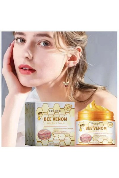 HOUKEA Bee Venom & Turmeric Cream — Anti-Aging Face & Body