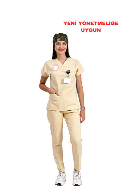 Brl Üniforma Tekniker, Teknisyen Forması Likralı Scrubs Unisex Takım - Yeni Y...