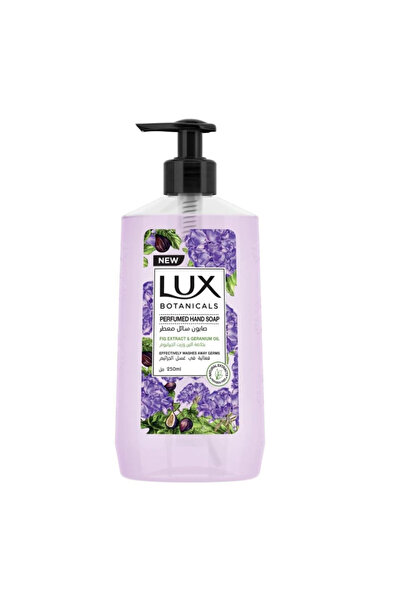 LUX غسول اليدين المعطر من النباتات، لجميع أنواع البشرة، مستخلص التين وزيت إبر...