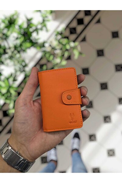 VİSSO 405 Hakiki Deri Akordeon Karlık Kişiye Özel İsim Baskılı Unisex Çıtçıtl...