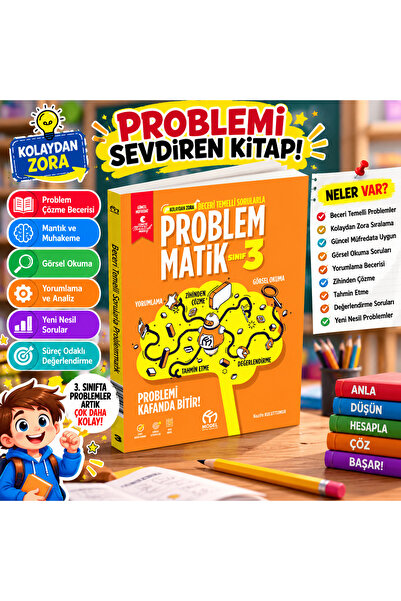 MODEL EĞİTİM YAYINCILIK Model Yayınları 3. Sınıf Problemmatik – Beceri Temell...