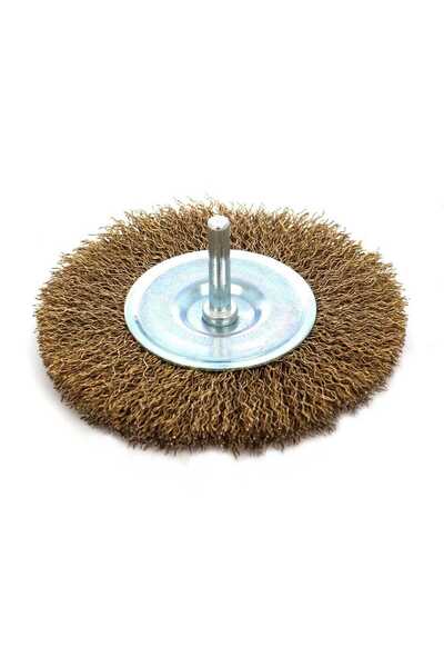 OEM Perie circulara, cu tija, pentru otel, Peromex 5142G, diametru 100 mm